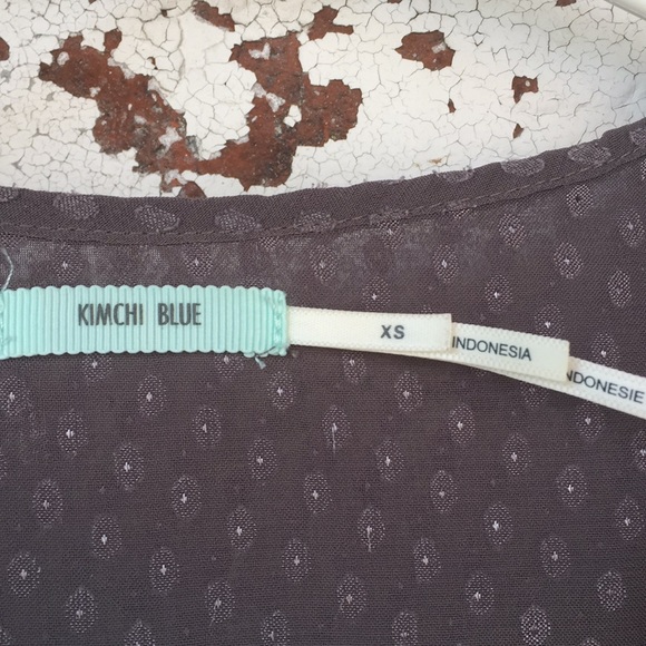 DONATED! Kimchi Blue grey top - Picture 4 of 6